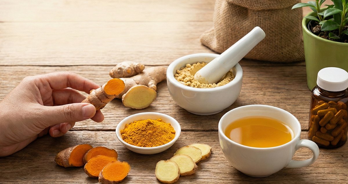 Natural Joint Support: Turmeric and Ginger for Arthritis Relief